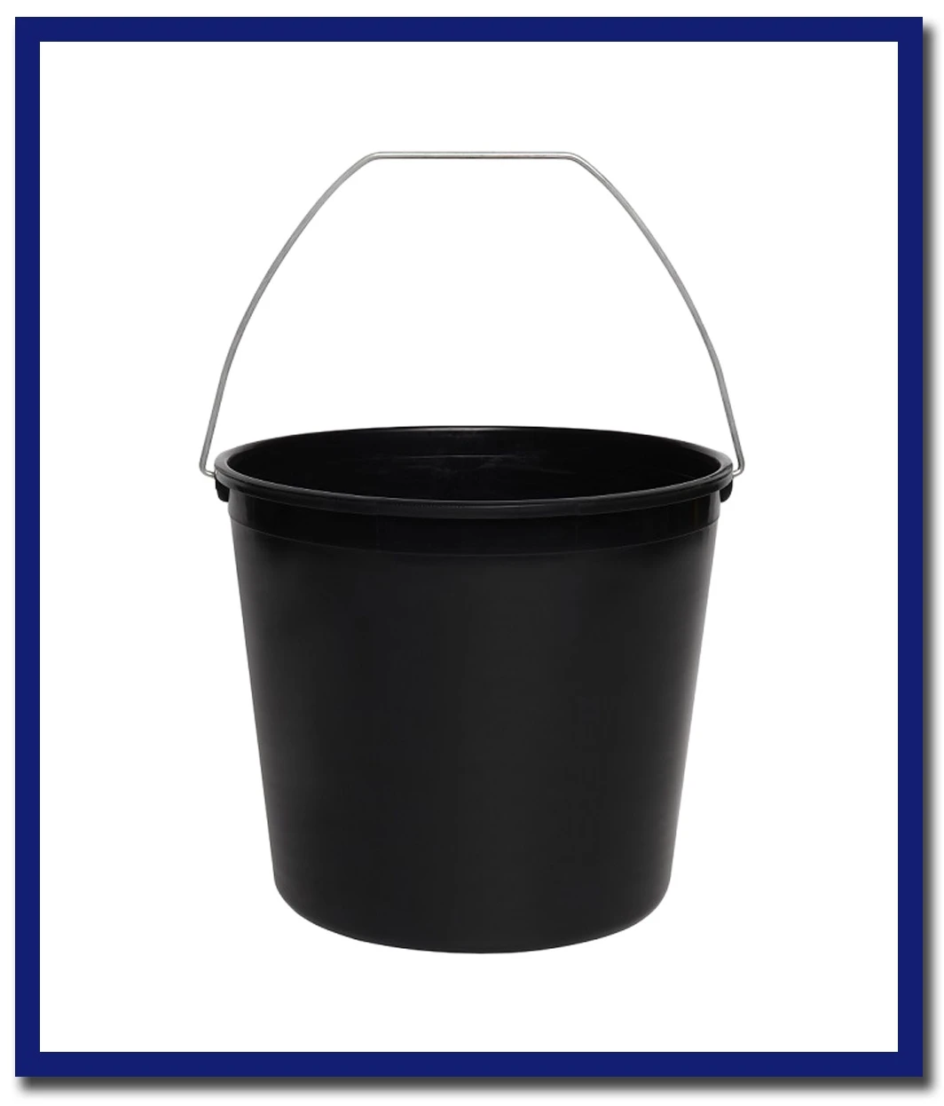 Edco Round Soft Bucket 10L - Black (1 Unit) - Stone Doctor Australia - Cleaning Accessories > Mixing Tools > Bucket