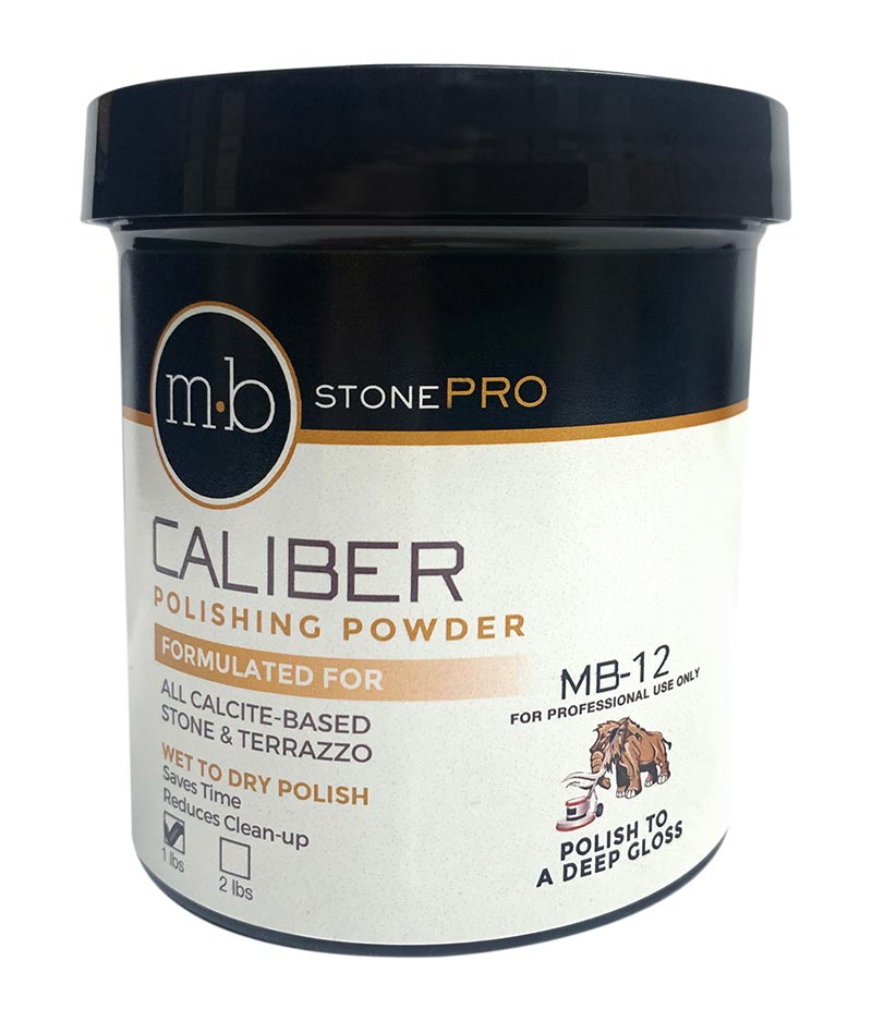 MB12 Marble Polishing Powder, Glossy Finish