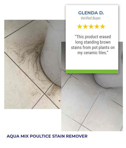 Aqua Mix Poultice Stain Remover - Stone Doctor Australia - Natural Stone > Stain Remover > Poultice - Review