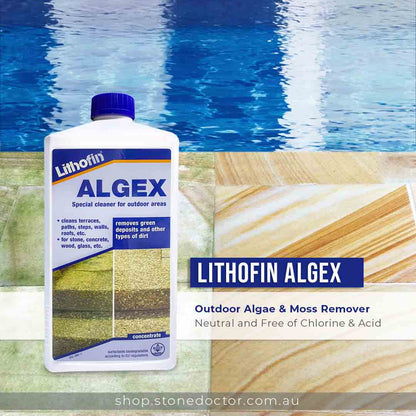 Lithofin ALGEX - 1 LITRE. (Algaecide)