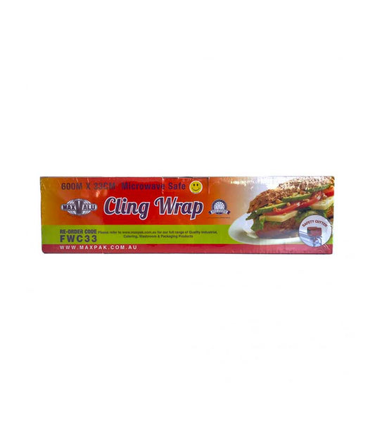MaxValu Plastic Cling Wrap - 6 Rolls Per Box  Food Service > Packaging > Cling Wrap