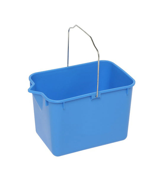 Edco Squeeze Mop Bucket Blue - 6 Pcs - Stone Doctor Australia - Cleaning Accessories > Mopping > Buckets
