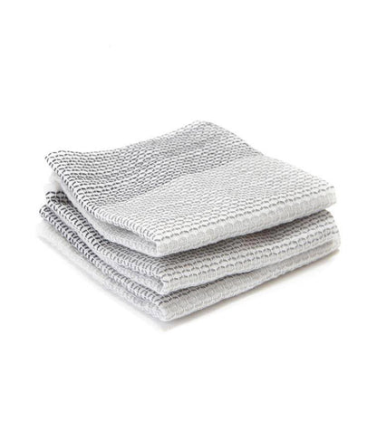 Tidy Dish Cloths Grey Set/3 - Stone Doctor Australia - Household Cleaning > Tools > Dish Cloth