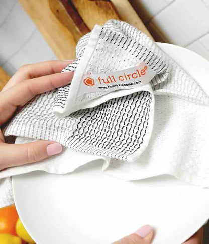Tidy Dish Cloths Grey Set/3 - Stone Doctor Australia - Household Cleaning > Tools > Dish Cloth