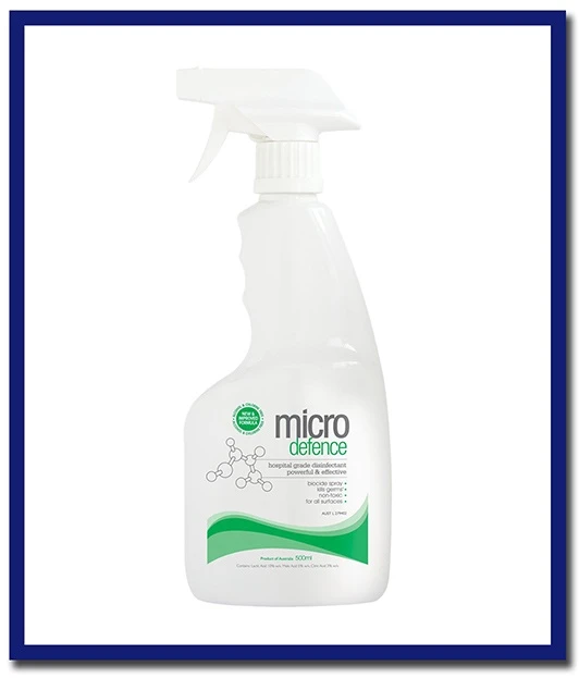 Micro Defence Hospital Grade Disinfectant - 500ml Spray - Stone Doctor Australia - Cleaning >Sanitation > Spray Disinfectants