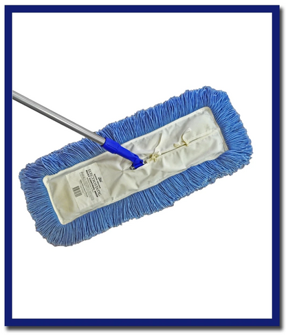 Edco Dust Control Mop Complete Swivel Head & Handle - 1 Unit - Stone Doctor Australia - Cleaning Accessories > Mopping > Dust Control Mop