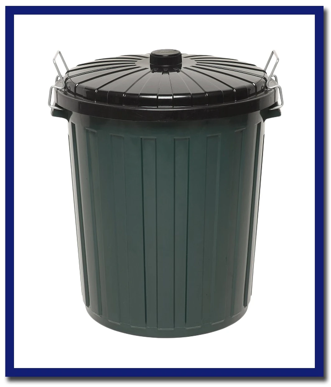 Edco Plastic Garbage Bin With Lid - 1 Unit - Stone Doctor Australia - Cleaning Products > Janitorial > Garbage Bins