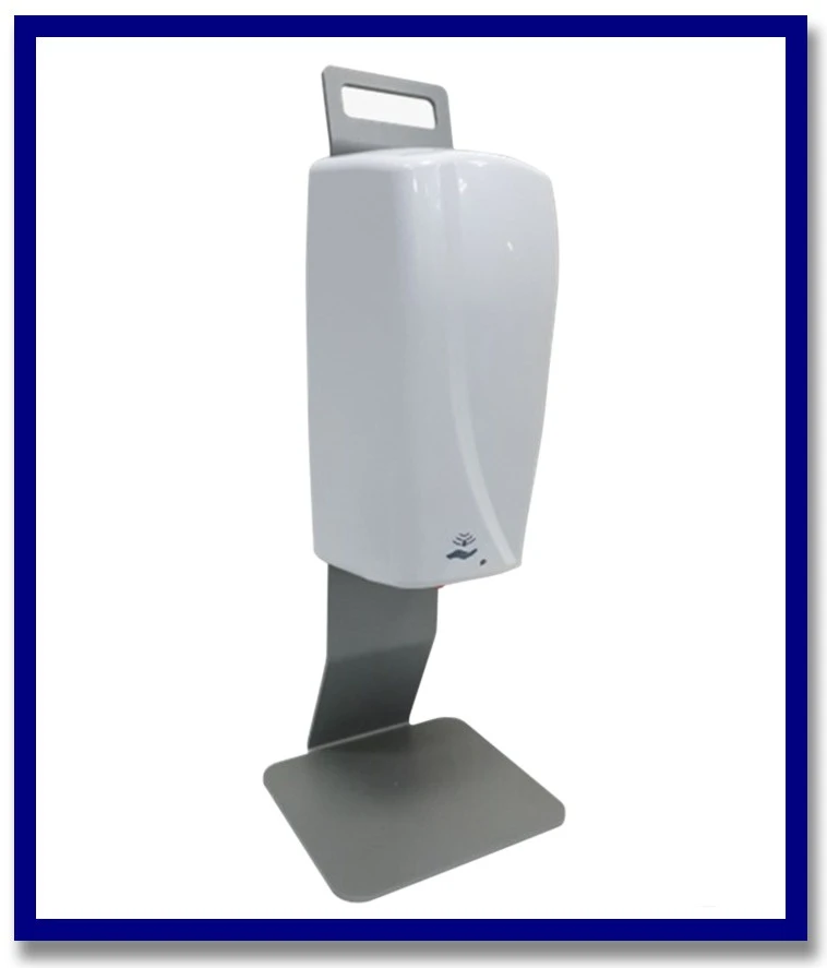 Portable S/Steel Automatic GEL Sanitiser Dispenser & Stand + 5L Hand Sanitiser - Stone Doctor Australia - Cleaning Products > Disinfectant > Hand Sanitisers