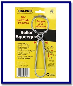UNi-PRO Wire Roller Squeegee - adjustable - 1 UNIT - Stone Doctor Australia - Painting Equipment > Application > Roller Squeegee
