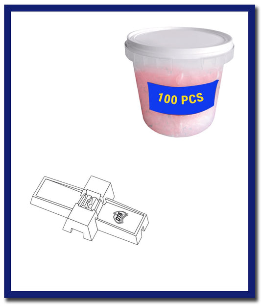 DTA Lippage Levelling Jumbo Spacer Caps (100 Pcs Bucket) - Stone Doctor Australia - Porcelain & Ceramic > Tiling > Spacer Caps