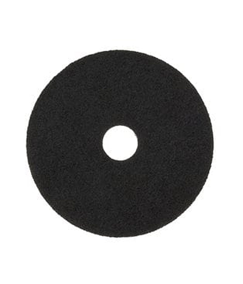 43cm Black Highly Abrasive Floor Stripping Pad - 1Pc - Stone Doctor Australia - Doodlebug