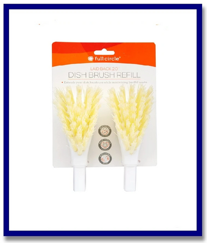 Laid Back Dish Brush Refill - Stone Doctor Australia - Household Cleaning > Tools > Laid Back Refill