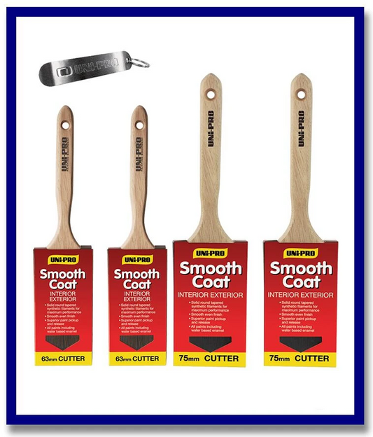 UNi-PRO Smooth Coat Sash Cutter - 1 Pack - Stone Doctor Australia - Painting Equipment > Application > Sash Brush
