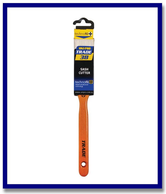 UNi-PRO Trade Sash Cutter Brush - 1 Pc - Stone Doctor Australia - Painting Equipment > Application > Sash Brush