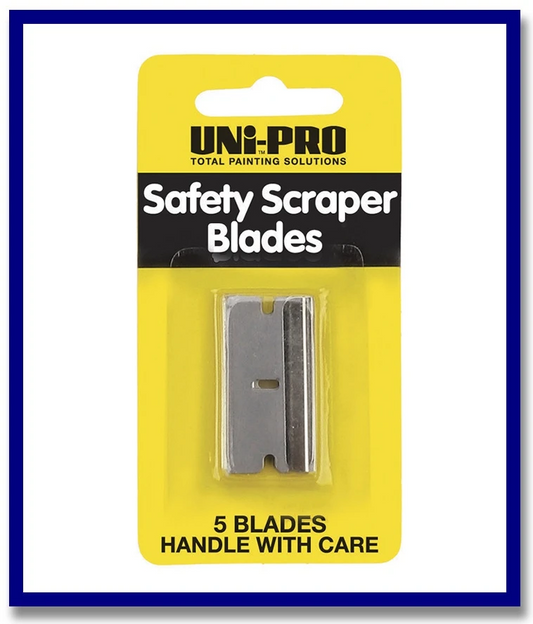 UNi-PRO Safety Scraper Blade Refill - 5 PCS (1 Pack) - Stone Doctor Australia - Painting Equipment > Tools > Safety Scraper