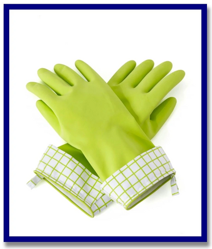 Natural Latex Cleaning Gloves Medium/Large - Stone Doctor Australia - Household Cleaning > Tools > Cleaning Gloves