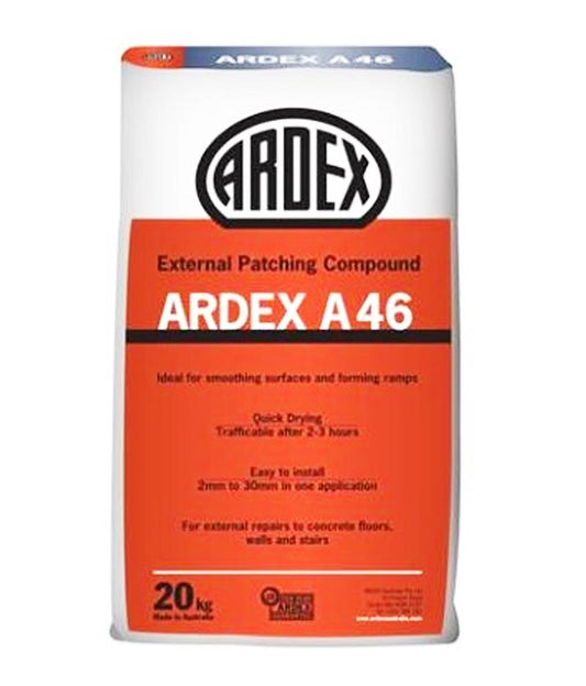 Ardex A 46 External Patching Compound - 20Kg Bag