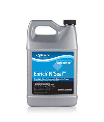 Aqua Mix Enrich N' Seal Colour Enhancing Sealer 3.8L- Stone Doctor Australia - Natural & Eng Stone Penetr Sealer - Water Base