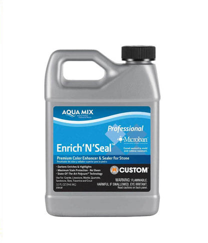 Aqua Mix Enrich N' Seal Colour Enhancing Sealer 946ml- Stone Doctor Australia - Natural & Eng Stone Penetr Sealer - Water Base