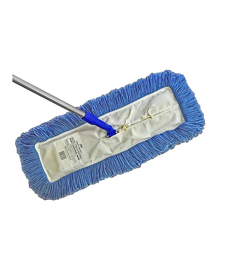 Edco Dust Control Mop Complete Swivel Head & Handle - 1 Unit - Stone Doctor Australia - Cleaning Accessories > Mopping > Dust Control Mop