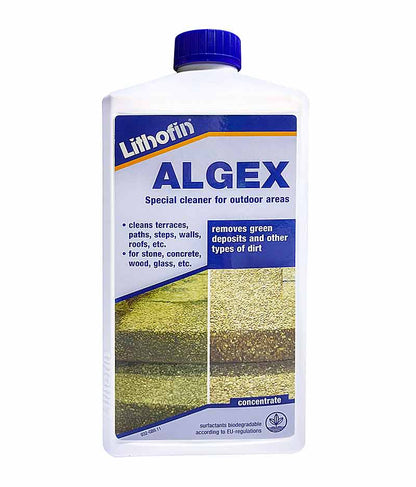 Lithofin ALGEX - 1 Litre (Algaecide) - Stone Doctor Australia - Outdoor Cleaning > Stone Pavers > Algaecide