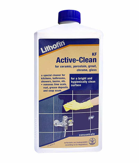 Lithofin KF Active-Clean - 1 Litre - Stone Doctor Australia - Bathroom Tiles > Ceramic > Speciality Acid Cleaner