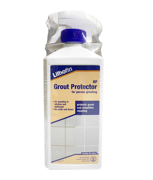 Lithofin KF Grout Protector - 500ml - Stone Doctor Australia - Ceramic Tiles > Grout Protection > Water Based Penetrating Sealer