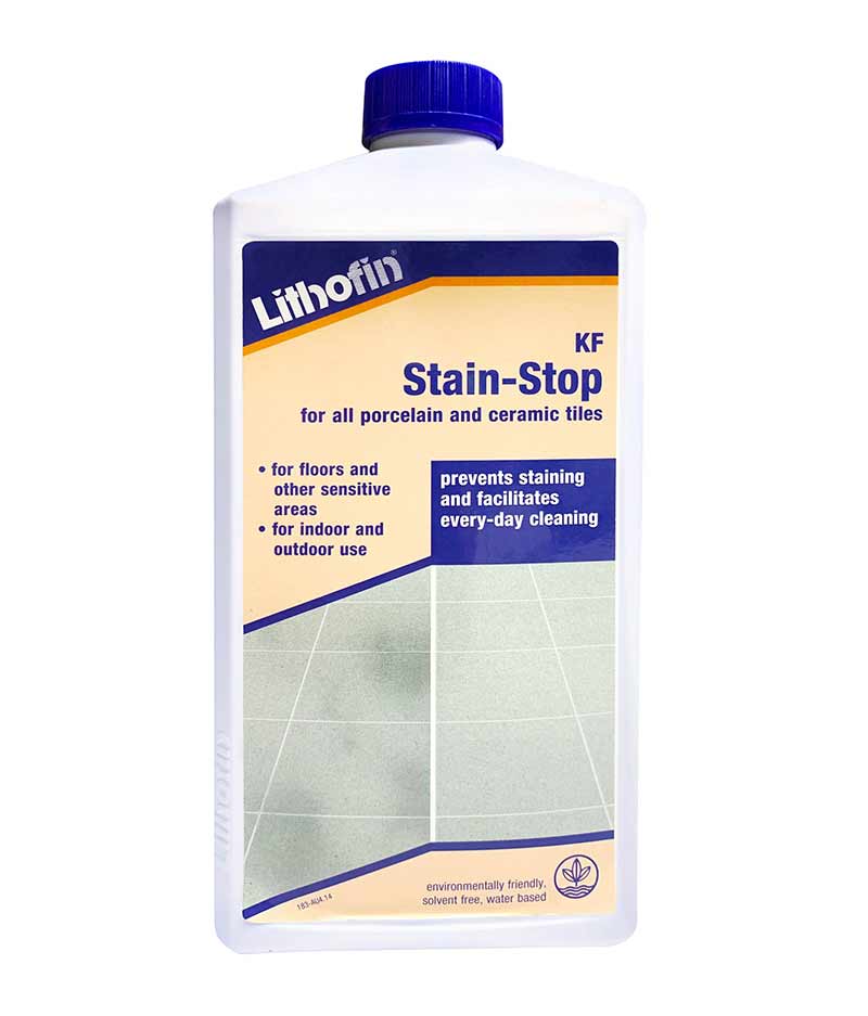 Lithofin KF Stain-Stop - 1 LITRE - Stone Doctor Australia - Porcelain & Ceramic Tiles > Protective Treatment > Water Based Penetrating Sealer
