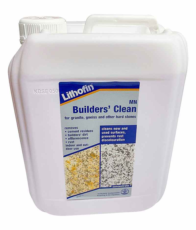 Lithofin MN Builders-Clean -Granite - Pavers - Acidic Cleaning Product - Stone Doctor Australia