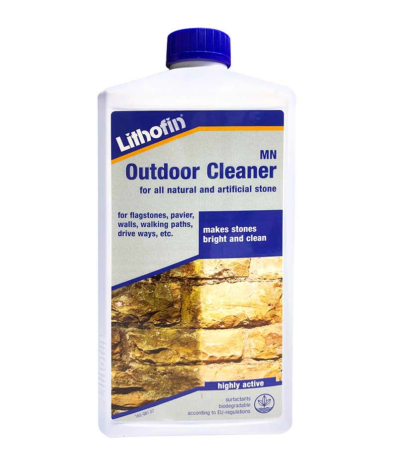 Lithofin MN Outdoor-Cleaner - 1 Litre - Stone Doctor Australia - Natural Stone Pavers > Speciality Chemicals > Dark Mold Removers