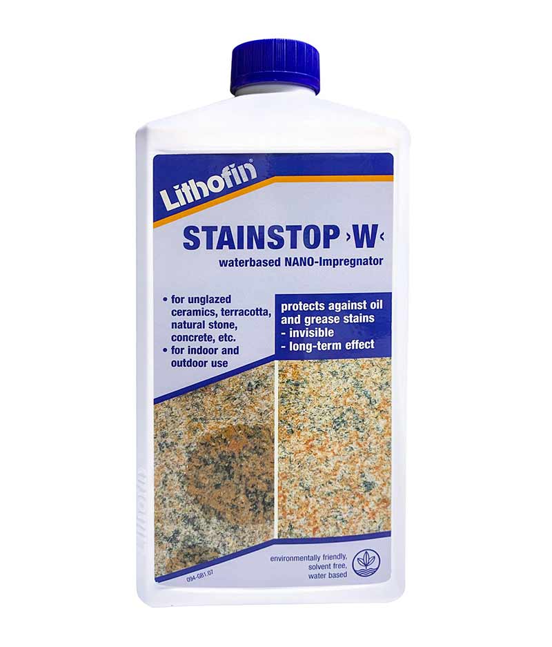 Lithofin MN Stainstop W - Stone Doctor Australia - Natural Stone > Protective Treatment > Premium Water Based Penetrating Sealers