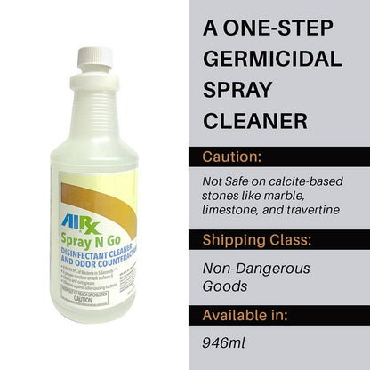 AIRx Spray N Go Disinfectant – 946ml - Stone Doctor Australia - Cleaning Products > Hospital Grade > Disinfectant