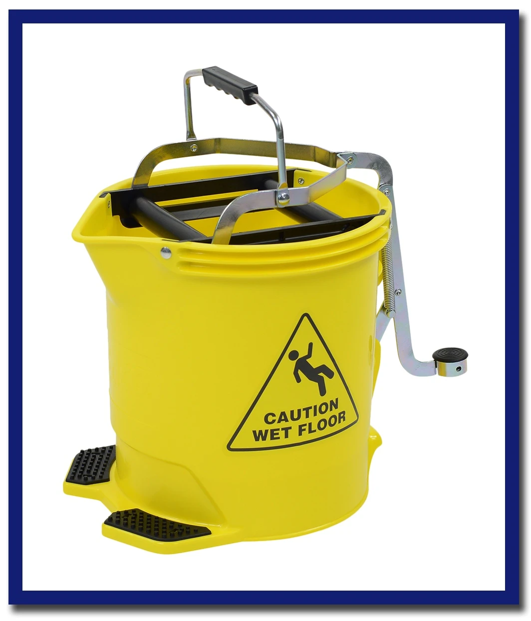 Edco 15 Litre Wringer Bucket - 1 Unit - Stone Doctor Australia - Cleaning Accessories > Mopping > Buckets