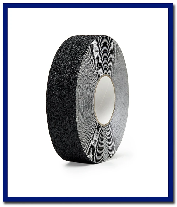 Tenacious E3500 Safety Track Heavy Duty Black Anti-Slip Tape (25mm x 20m) - 1 Roll - Stone Doctor Australia - Safety Products > Buildings > Anti-Slip Tapes