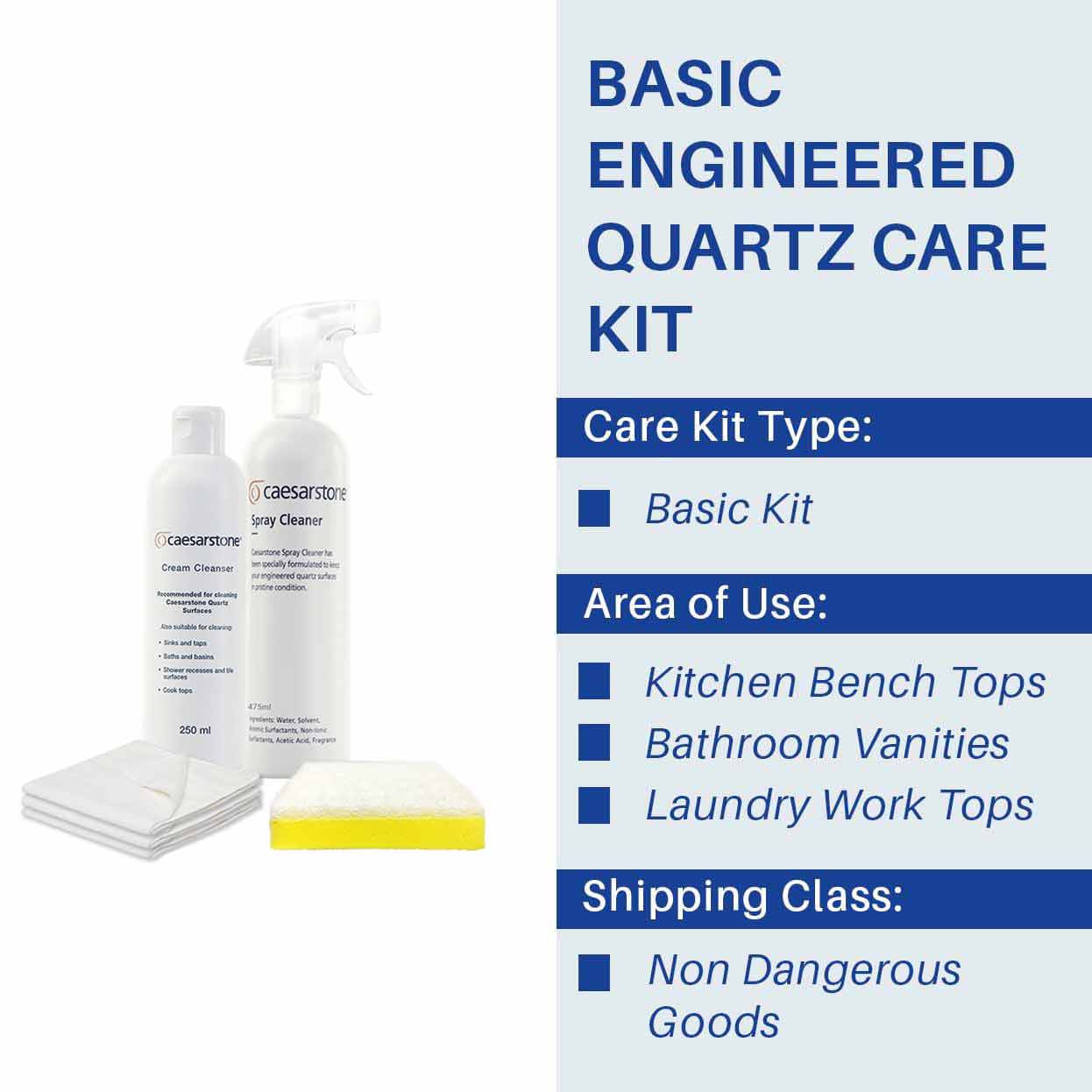 EQ Renew Engineered Quartz Care Kits - Stone Doctor Australia - Engineered Quartz > Caesarstone > Maintenance