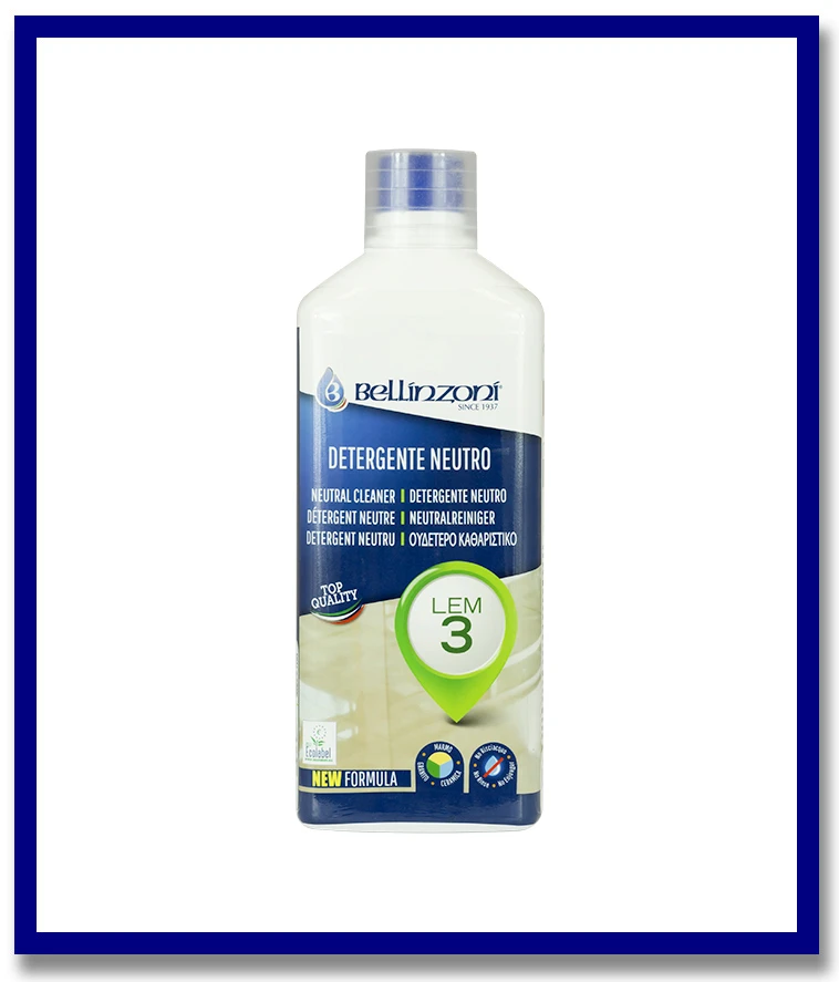 Bellinzoni Detergent LEM 3 - 1L - Stone Doctor Australia - Natural & Eng Stone Cleaning - Acid Sensitive