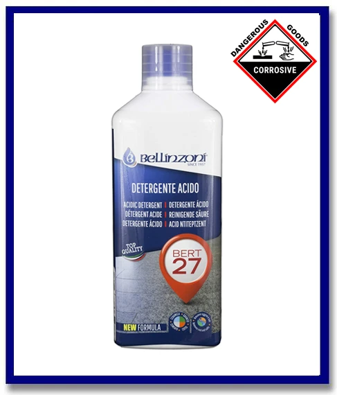 Bellinzoni Detergent Bert 27 - 1L - Stone Doctor Australia - Porcelain Tiles > Acidic Product > Initial Cleaning