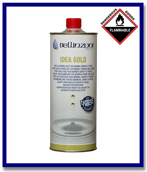 Bellinzoni Idea Gold - 1L - Stone Doctor Australia - Natural & Eng Stone Penetr Sealers - Solvent Base