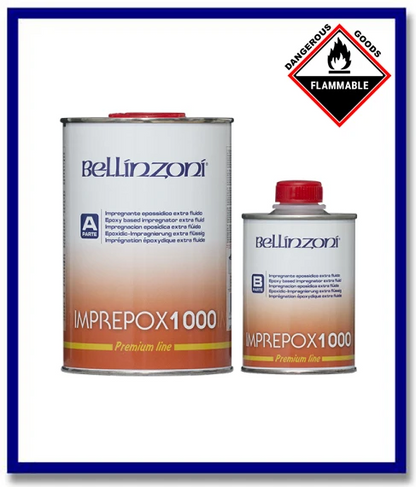 Bellinzoni Imprepox 1000 Premium - 1.25kg Set - Stone Doctor Australia - Epoxy Impregnator