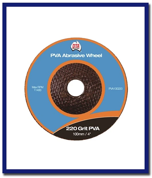 PVA Abrasive Grinding / Polishing Disc 100mm - 1 Pc - Stone Doctor Australia - Hardware > Abrasive Tools > Grinding Disc