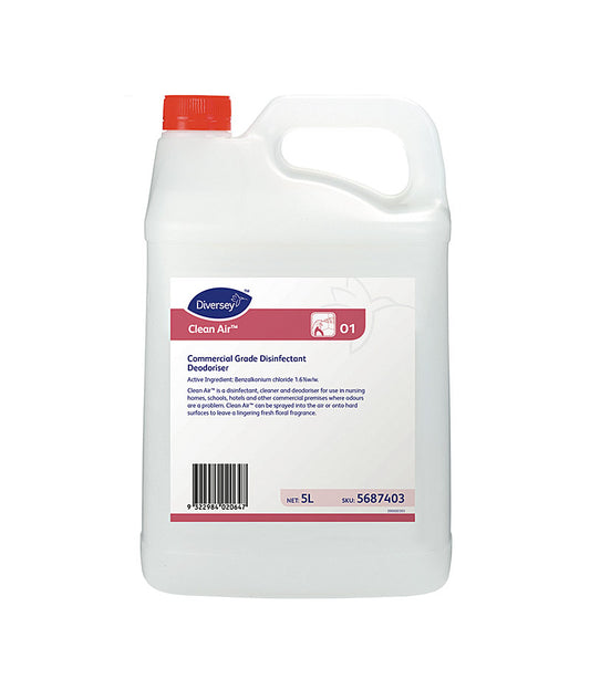 Diversey Clean Air Deodoriser 5L - Stone Doctor Australia -  Cleaning > Hygiene And Washroom > Odour Control And Disinfectant