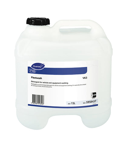 Diversey Fleetwash 15L - Stone Doctor Australia - Cleaning > Vehicle And Equipment Cleaning > Concentrated Detergent