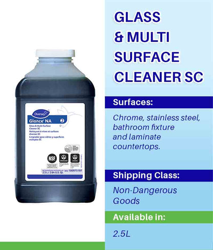Diversey Glance NA Glass and Multi-Surface Cleaner SC - Stone Doctor Australia - J-Fill - Cleaning > Eco-Friendly Chemicals > Glass and Multi-Surface Cleaners