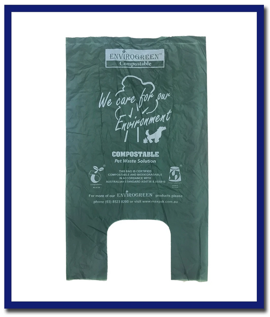 MaxValu Compostable Dog Waste Bag - (12 Rolls Per Box) - Stone Doctor Australia - Cleaning Products > Waste > Animal Waste Bag