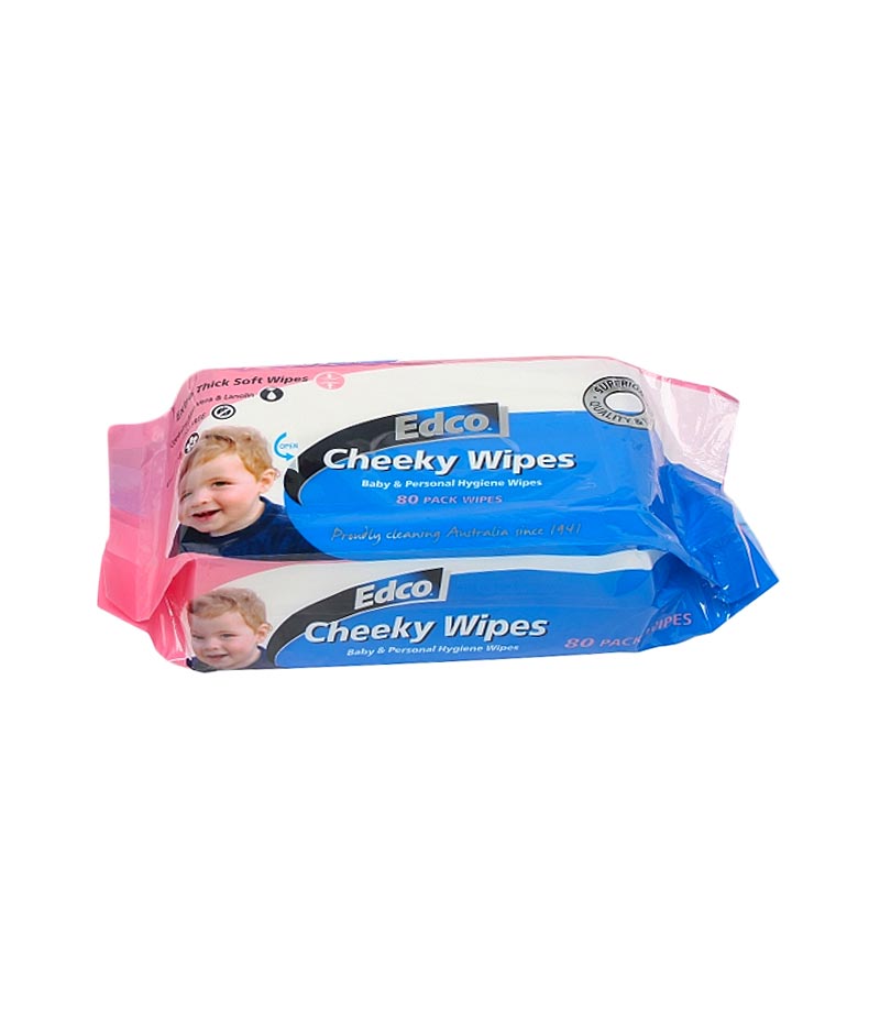 Edco Cheeky Wipes - Cleaning > Personal Hygiene > Baby Wipes