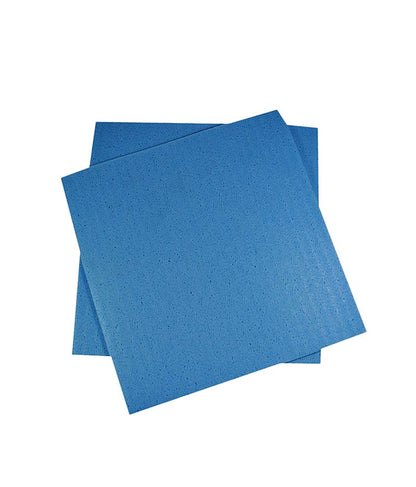 Edco Sponge Cloth Squares Blue - 10 Pcs Per Pack - Stone Doctor Australia - Cleaning Accessories > Consumables > Sponge Cloths
