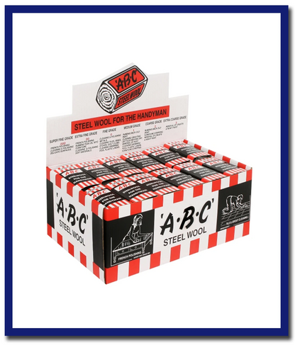 Edco ABC Handyman Display Pack - 24 Sleeves Per Pack - Stone Doctor Australia - Cleaning Tools > Consumables > Steel Wool