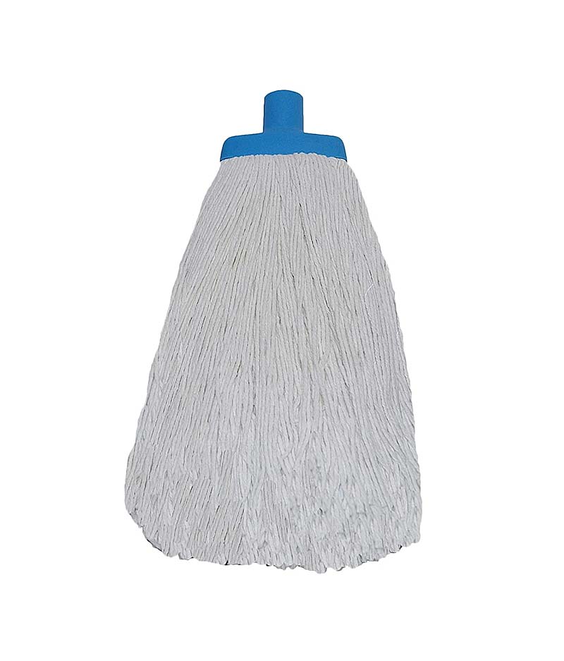 Edco Polycotton Mop Blue Plastic Ferrule - 1 Pc - Stone Doctor Australia - Cleaning Accessories > Tools > Polycotton Mops