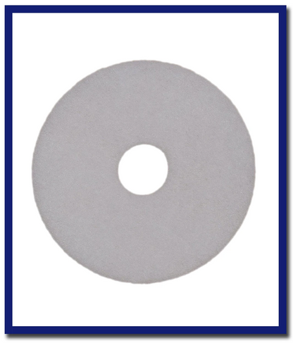 Edco Premium Floor Pads Soft White 450mm 18"- 1 Pc - Stone Doctor Australia Cleaning Accessories - Floor Pads - Cleaning
