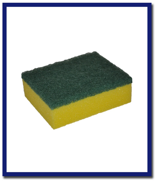 Edco Scourer Sponge Single Pack - 12 Pcs - Stone Doctor Australia - Cleaning Products > Sponges > Scourer